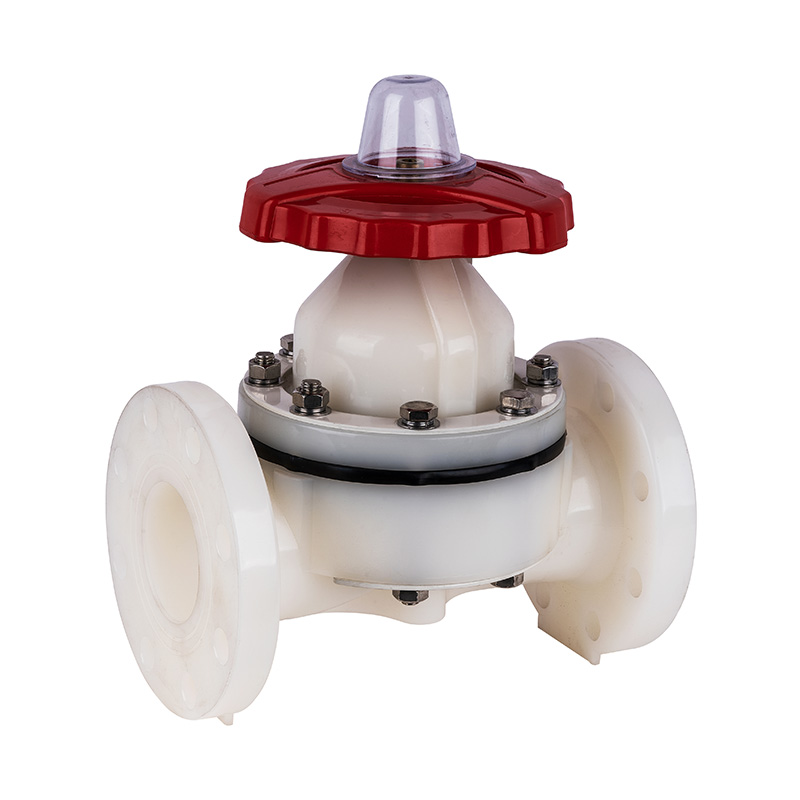 PVDF G41F-10F法兰式隔膜阀 DN15-300国标