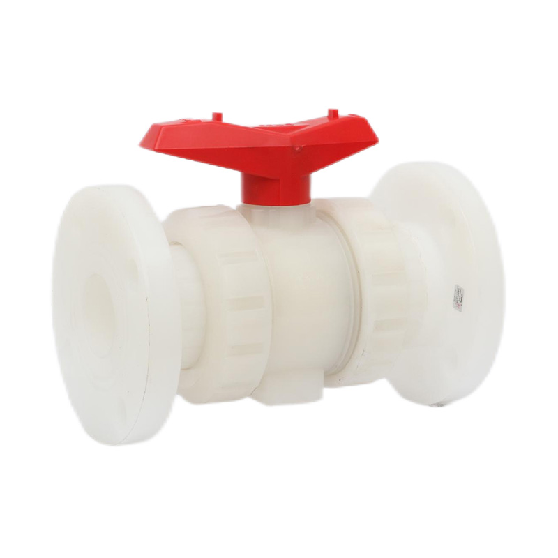 PVDF Q41F-10F 法兰式由任球阀 DN15-100 1/2