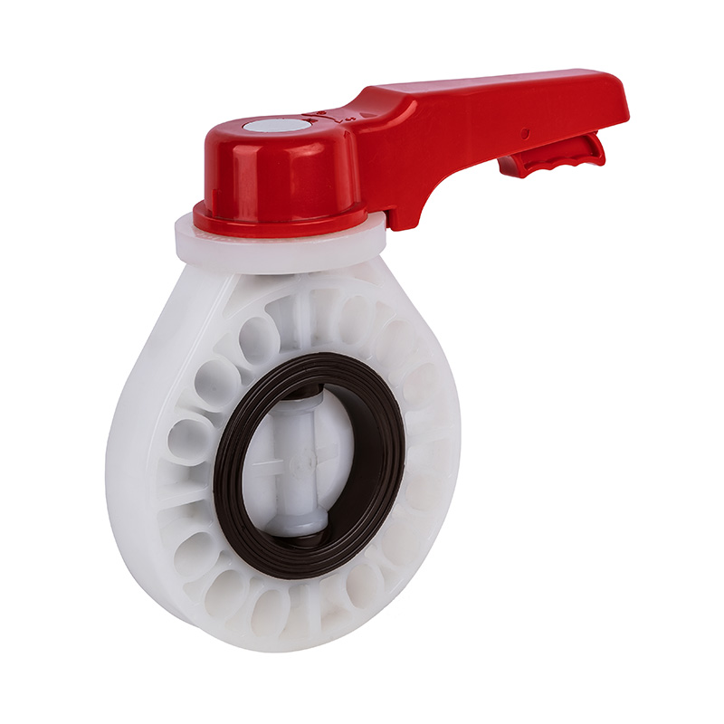 PVDF D71X-10F 手柄蝶阀 DN15-200 15A-200A日标