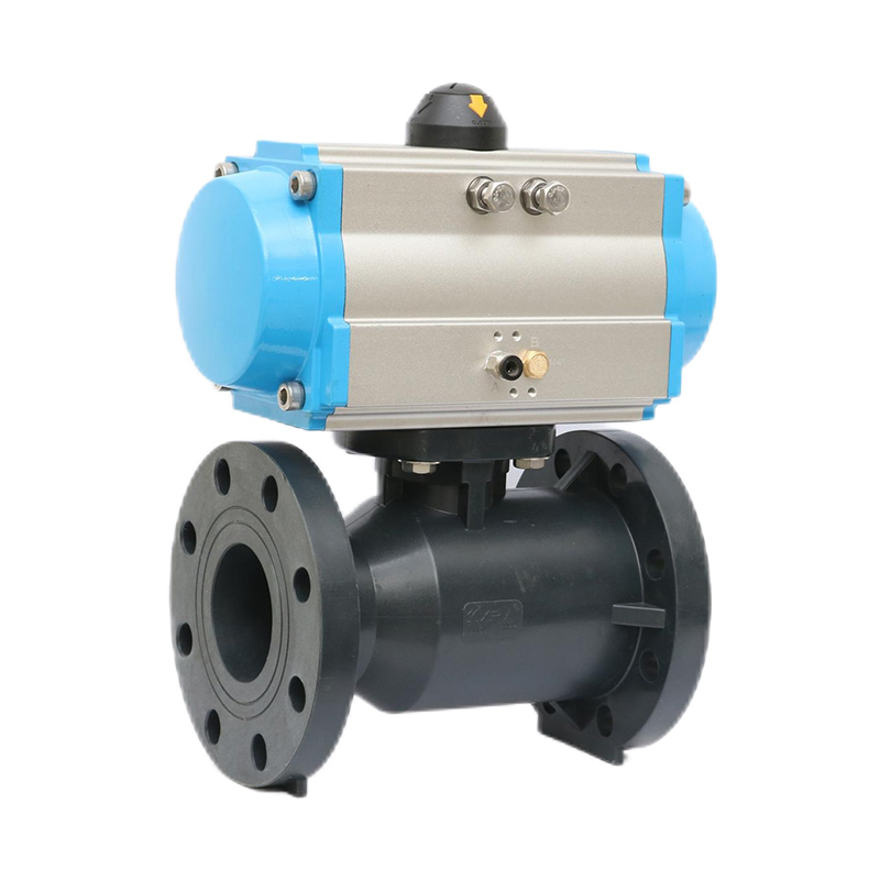 FRPP Q641F-10S 气动法兰球阀 DN15-300 1/2