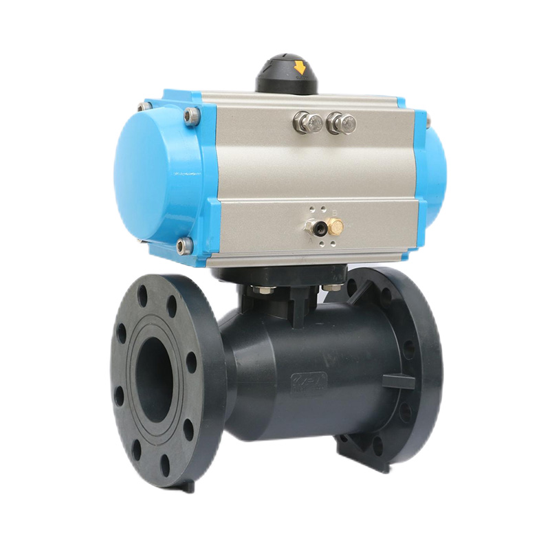 FRPP Q641F-10S 气动法兰球阀 DN20-300 20A-300A日标