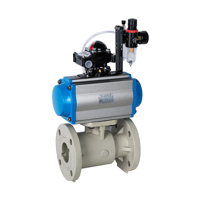 PPH Q641F-10S 气动法兰球阀 DN20-300 20A-300A日标